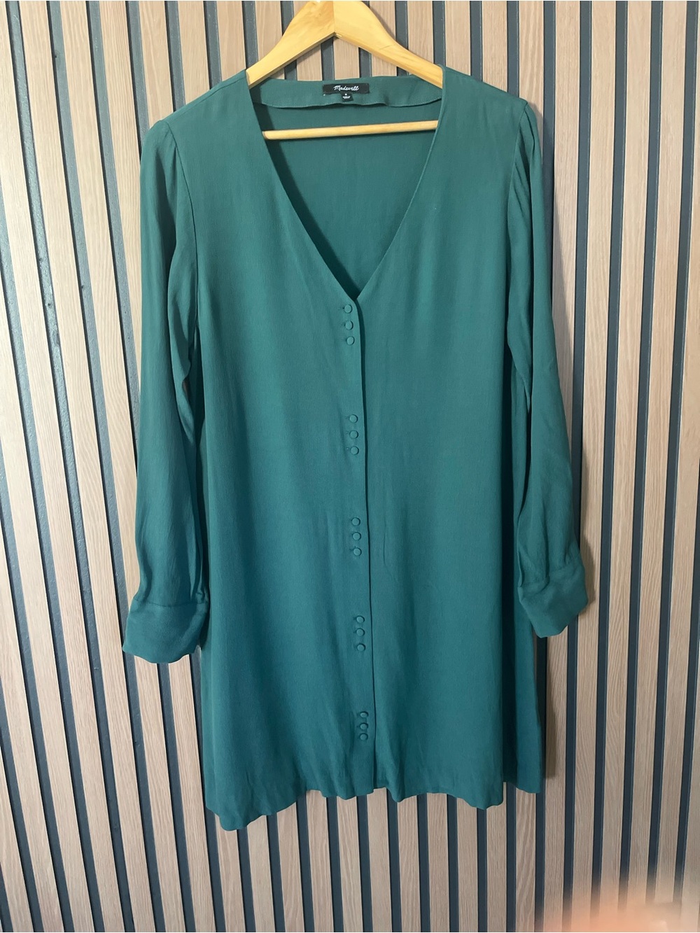 Madewell long sleeve dress